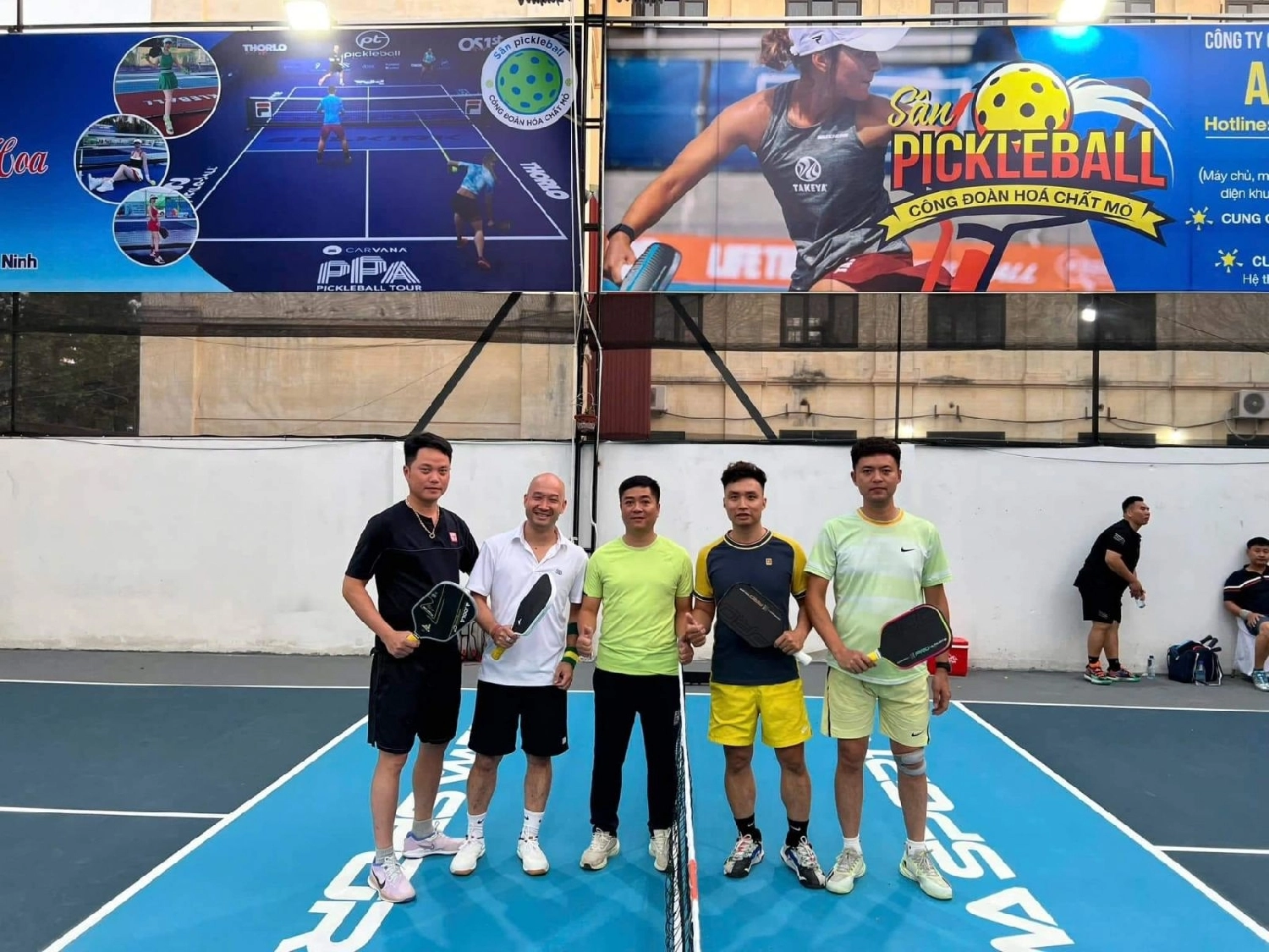 Sân Pickleball Công Đoàn Hoá Chất Mỏ