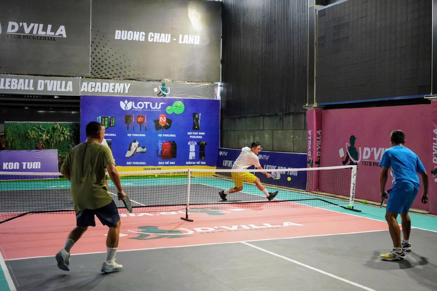 Các dịch vụ tiện ích của sân Pickleball D'Villa