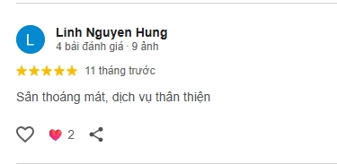 Đánh giá của người chơi tại sân Pickleball Đầm Hồng 2
