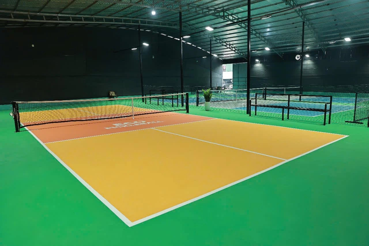 Mặt sân pickleball eco