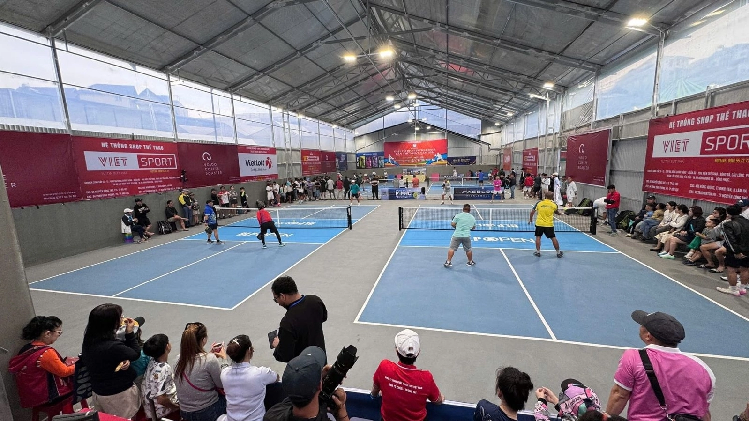 Giới thiệu sân Pickleball DLP Open