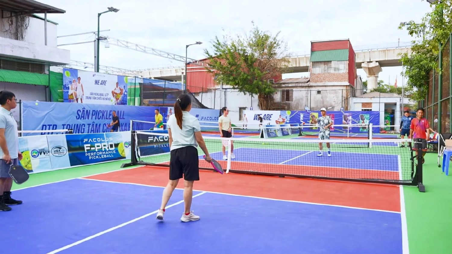 Các dịch vụ tiện ích của sân Pickleball DTP