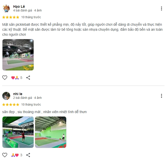 Bài đánh giá về Pickleball Dương Ngọc Thành 2