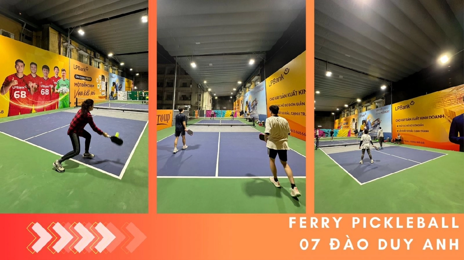 Giới thiệu sân Pickleball Ferry