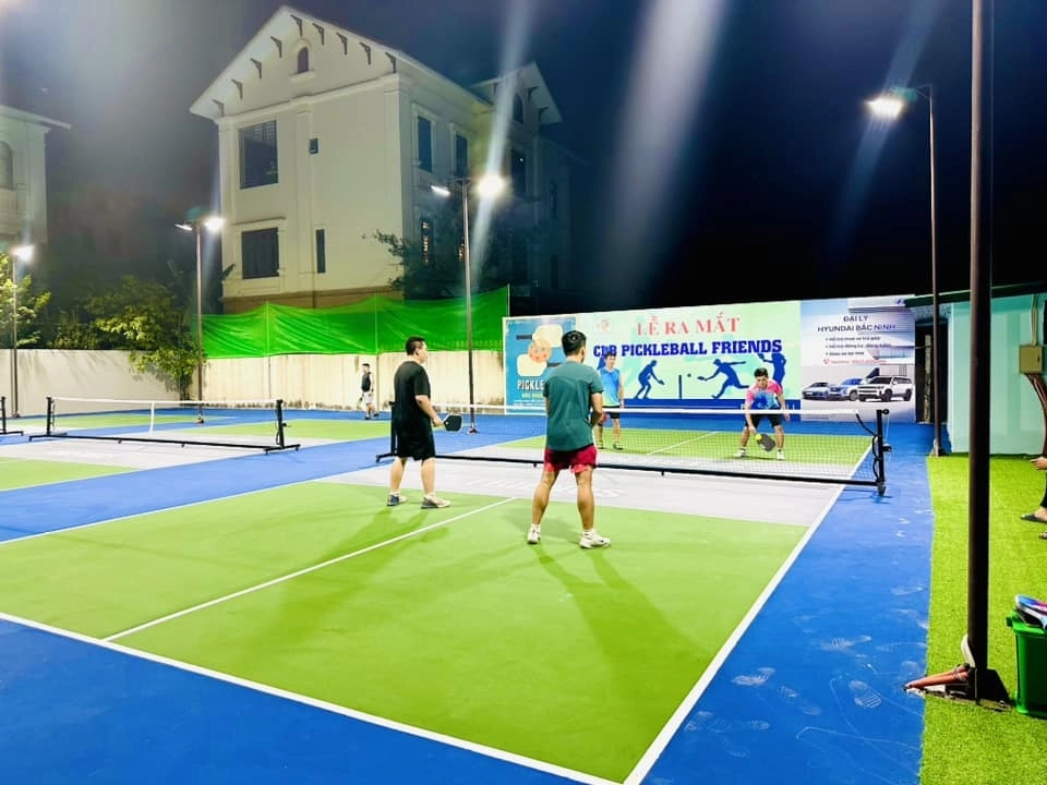 Các dịch vụ tiện ích của sân Pickleball Friends Club Bắc Ninh