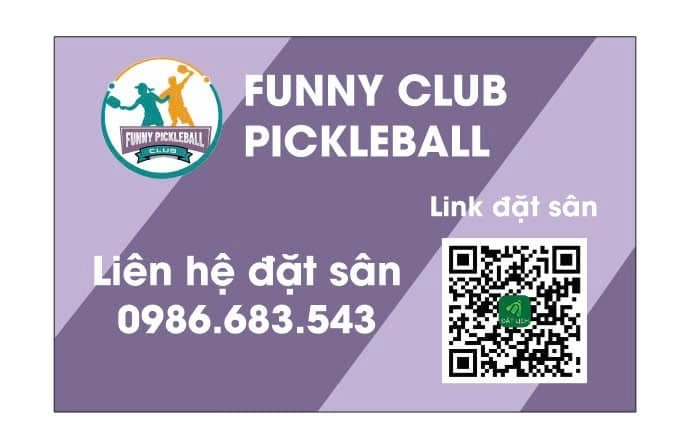 Giá thuê sân Pickleball Funny