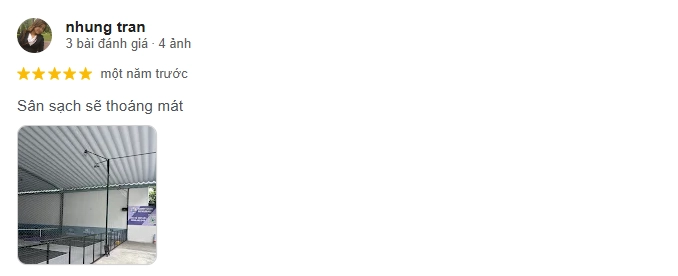 Đánh giá của người chơi tại sân Pickleball Funny