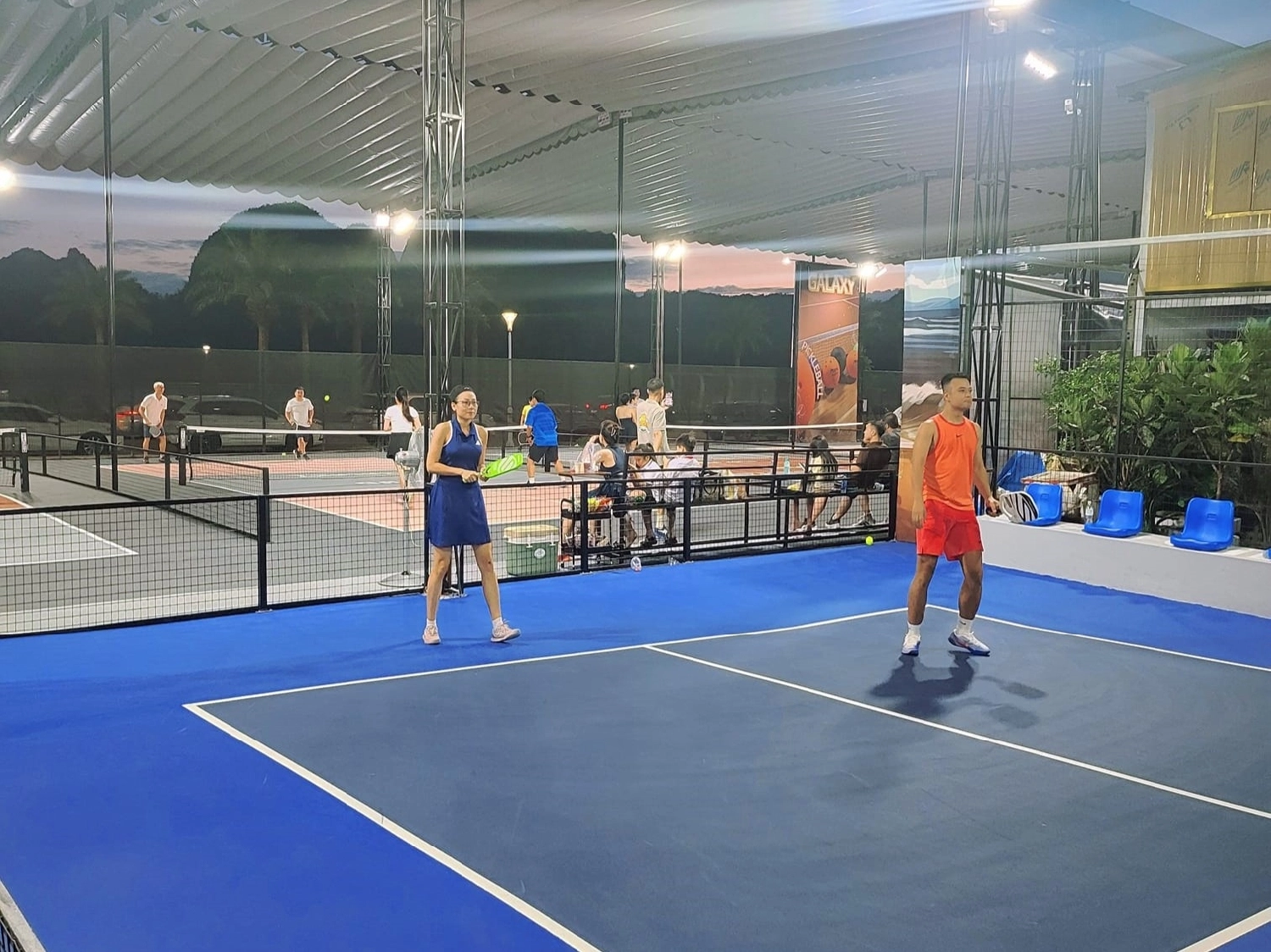 Các dịch vụ tiện ích của sân Pickleball Galaxy