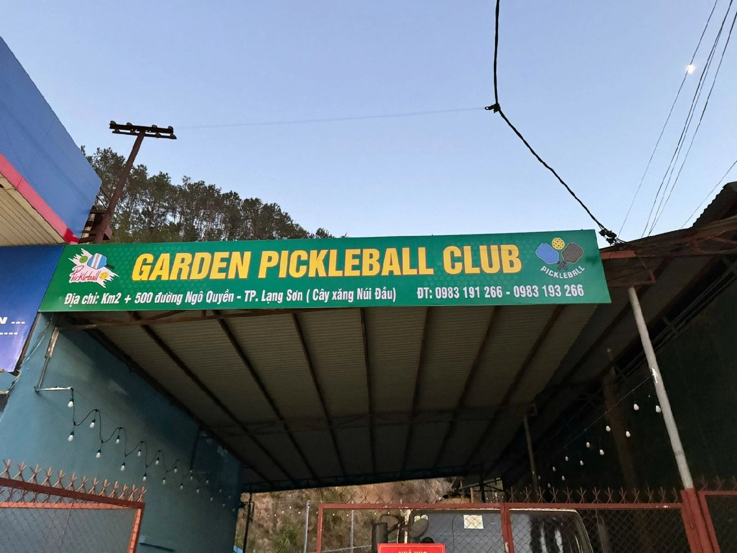 Sân Pickleball Garden Lạng Sơn