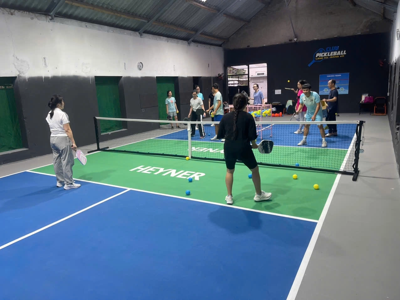 Giới thiệu sân Pickleball Giảng Võ