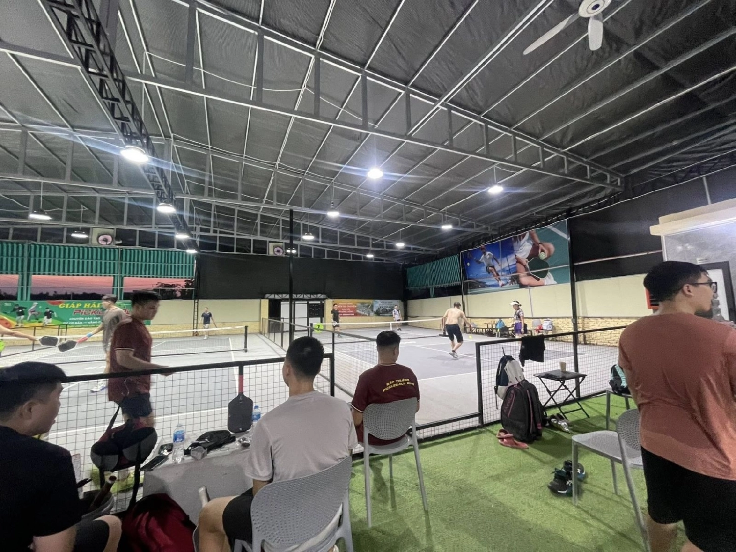Không gian sân chơi Pickleball Giáp Hải