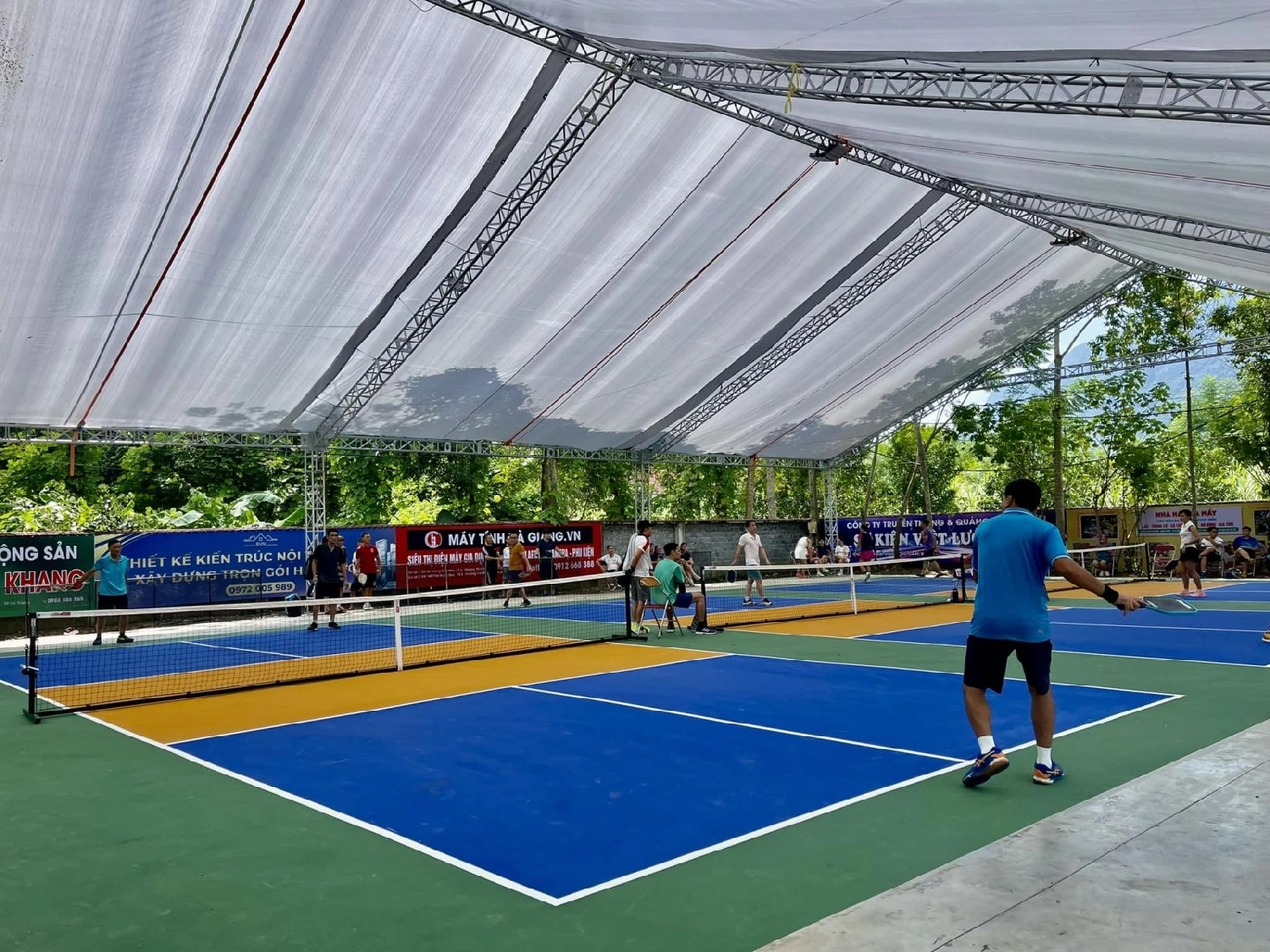 Các dịch vụ tiện ích của sân Pickleball Hà Giang