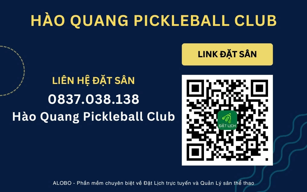 Giá thuê sân Pickleball Hào Quang