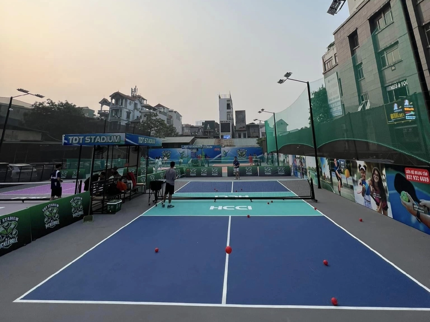 Các dịch vụ tiện ích của sân Pickleball HCCI Stadium