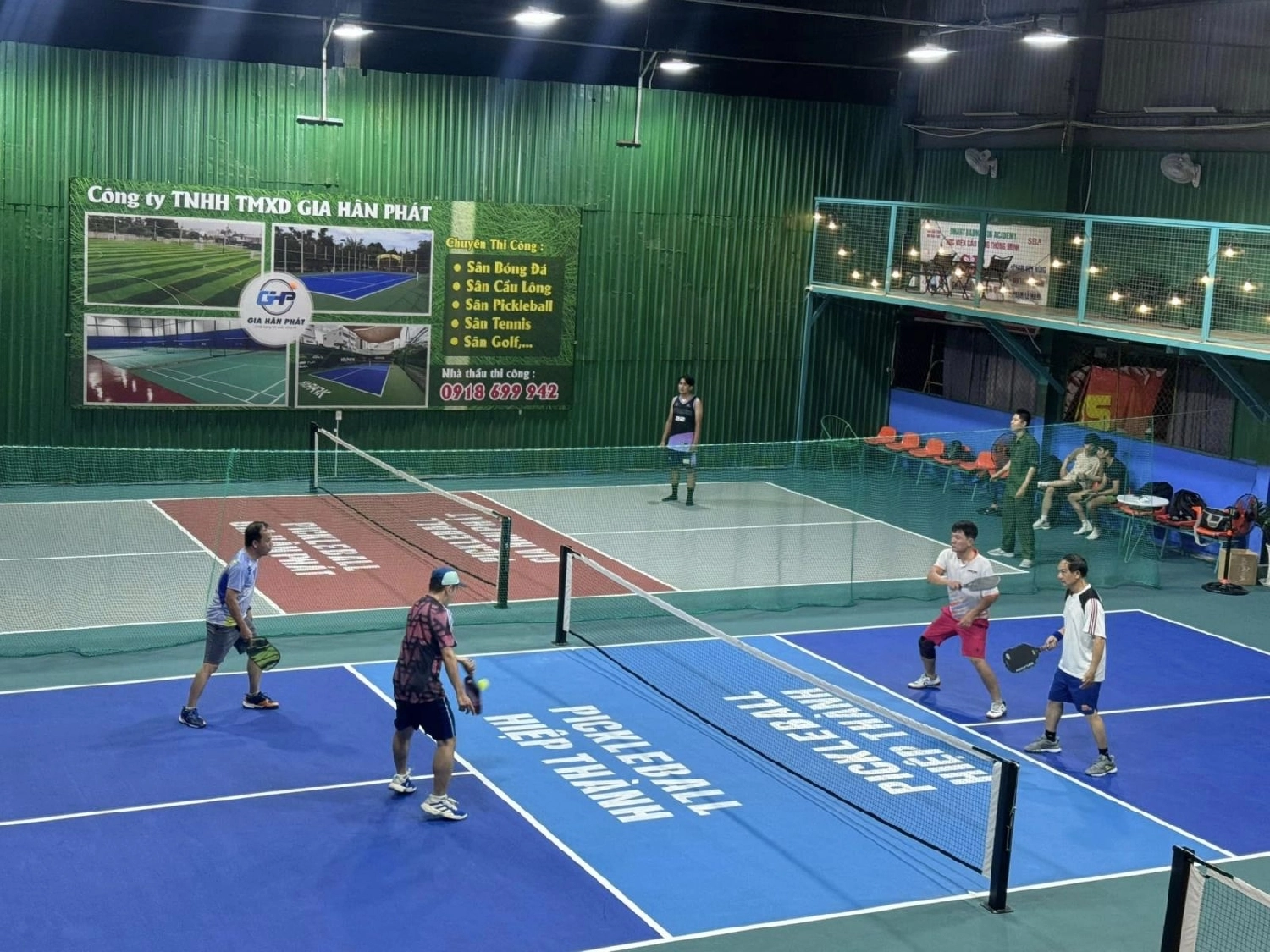 Các dịch vụ tiện ích của sân Pickleball Hiệp Thành