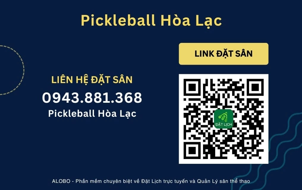 Giá thuê sân Pickleball Hoà Lạc