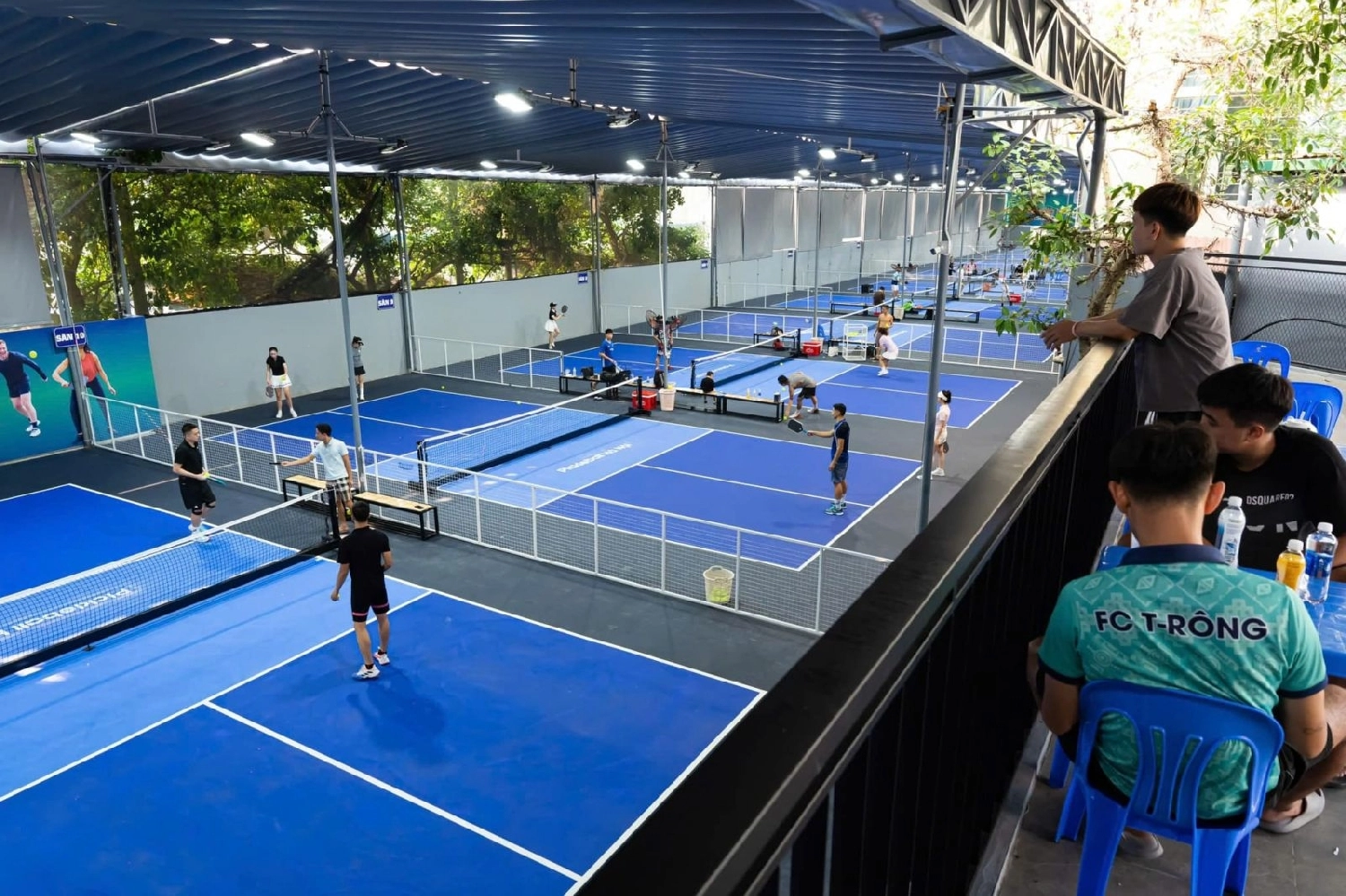 Các dịch vụ tiện ích của sân Pickleball Hoàng Quốc Việt