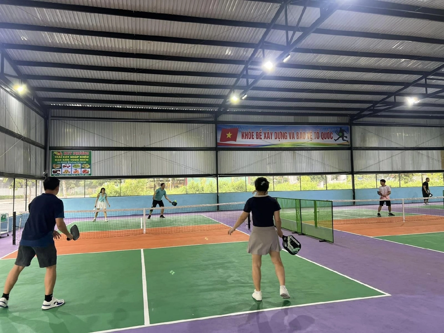 Giá thuê sân Pickleball Hodeco