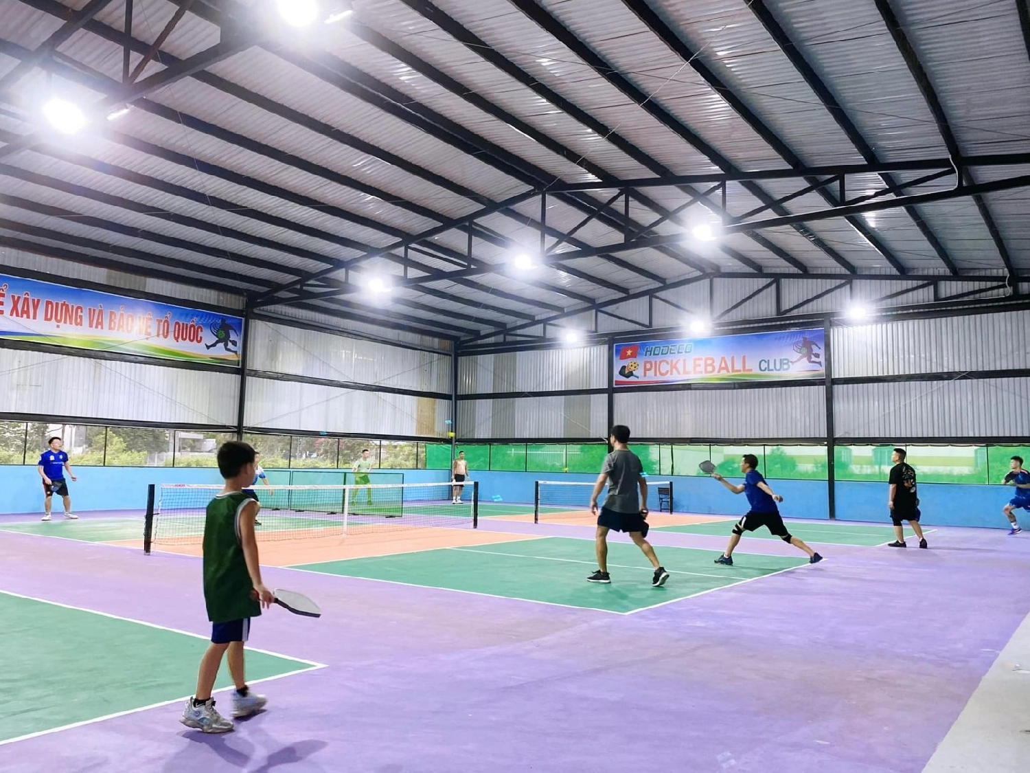 Các dịch vụ tiện ích của sân Pickleball Hodeco