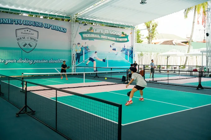Các dịch vụ tiện ích tại sân Pickleball House Of Dinks