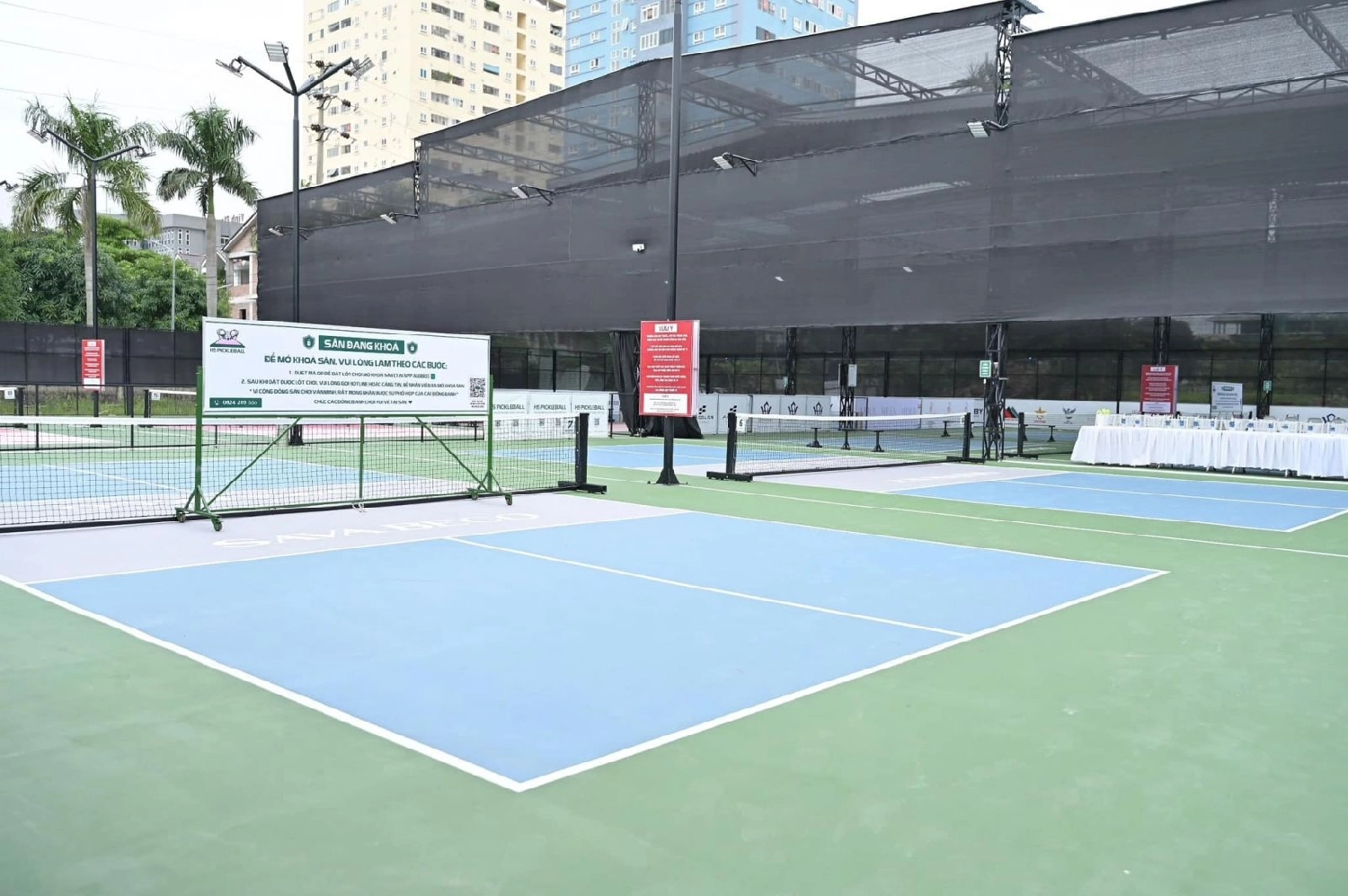 Giới thiệu sân Pickleball HS Vinh City