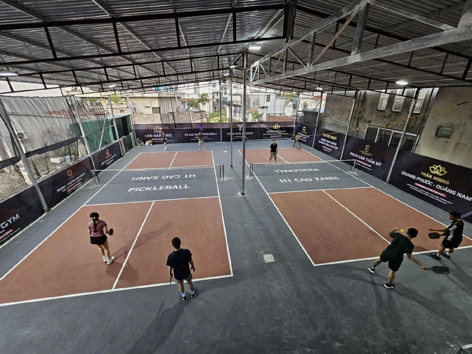 Giới thiệu sân Pickleball HT Cao Xanh