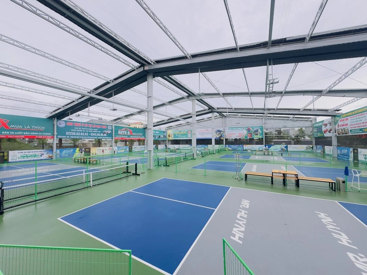 Chi phí thuê sân pickleball Hugo Hải Phòng