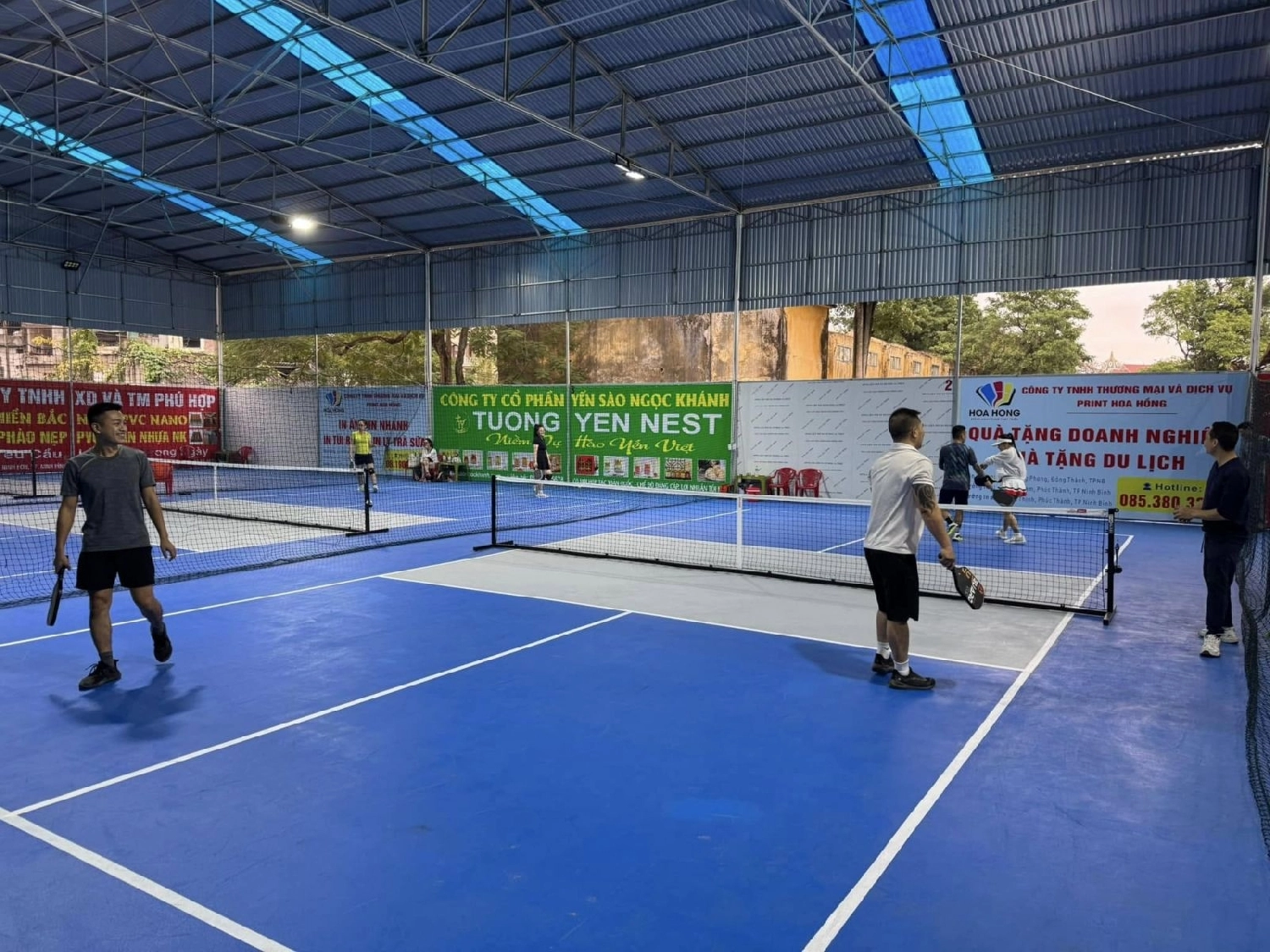 Các dịch vụ tiện ích của sân Pickleball Hùng Lâm