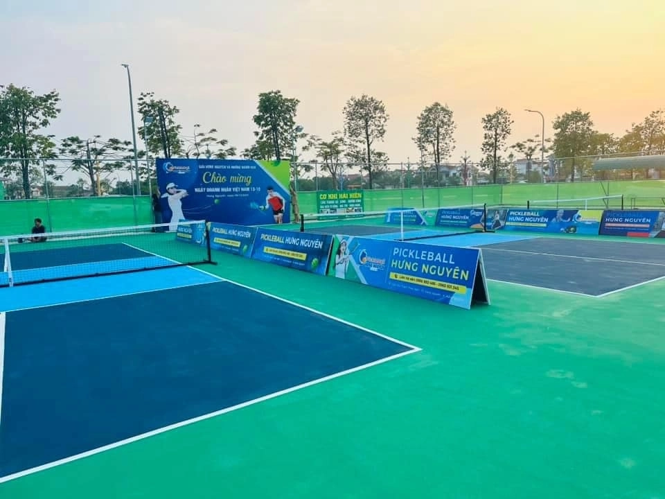 Giới thiệu sân Pickleball Hưng Nguyên