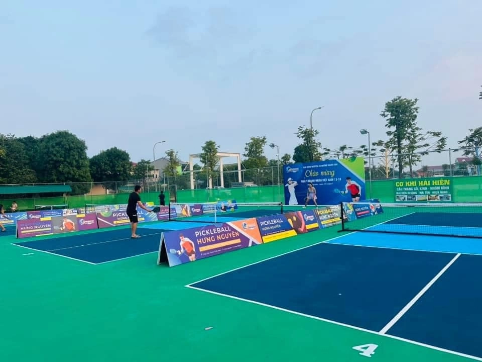 Giới thiệu sân Pickleball Hưng Nguyên