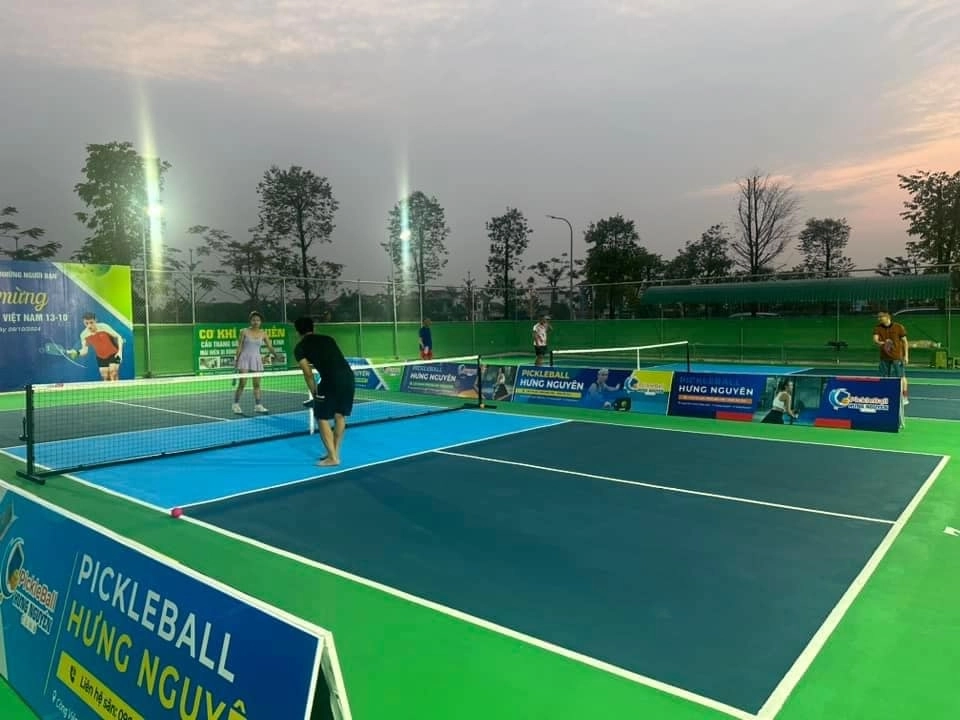 Các dịch vụ tiện ích của sân Pickleball Hưng Nguyên