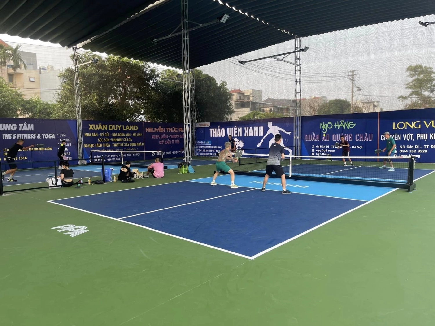 Sân Pickleball Thảo Viên Xanh