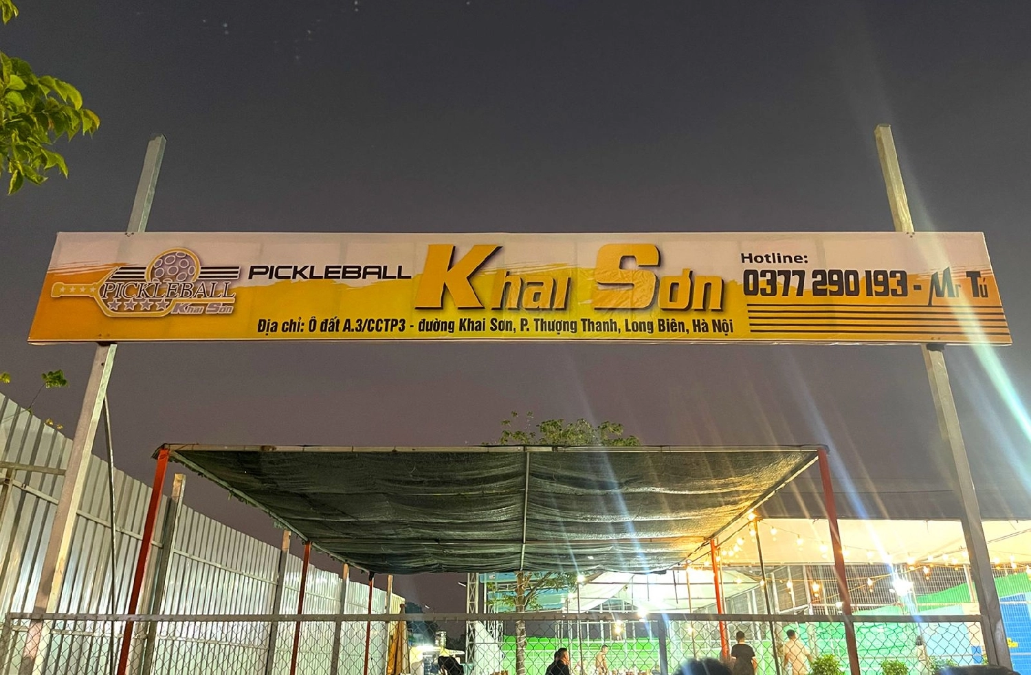 Sân Pickleball Khai Sơn