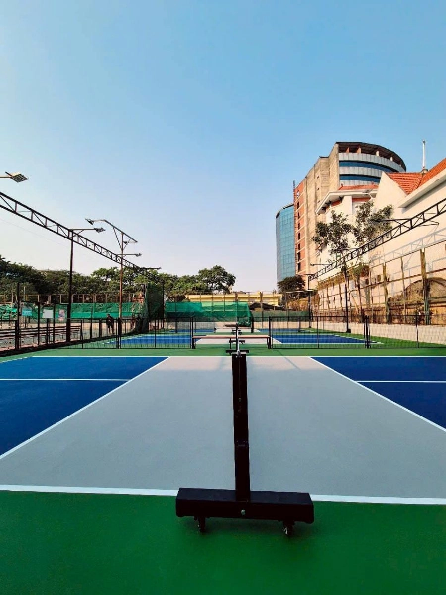 Chất lượng mật sân pickleball Làng Quốc Tế Thăng Long