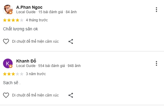 Những phản hồi của người chơi dành cho sân pickleball Làng Quốc Tế Thăng Long