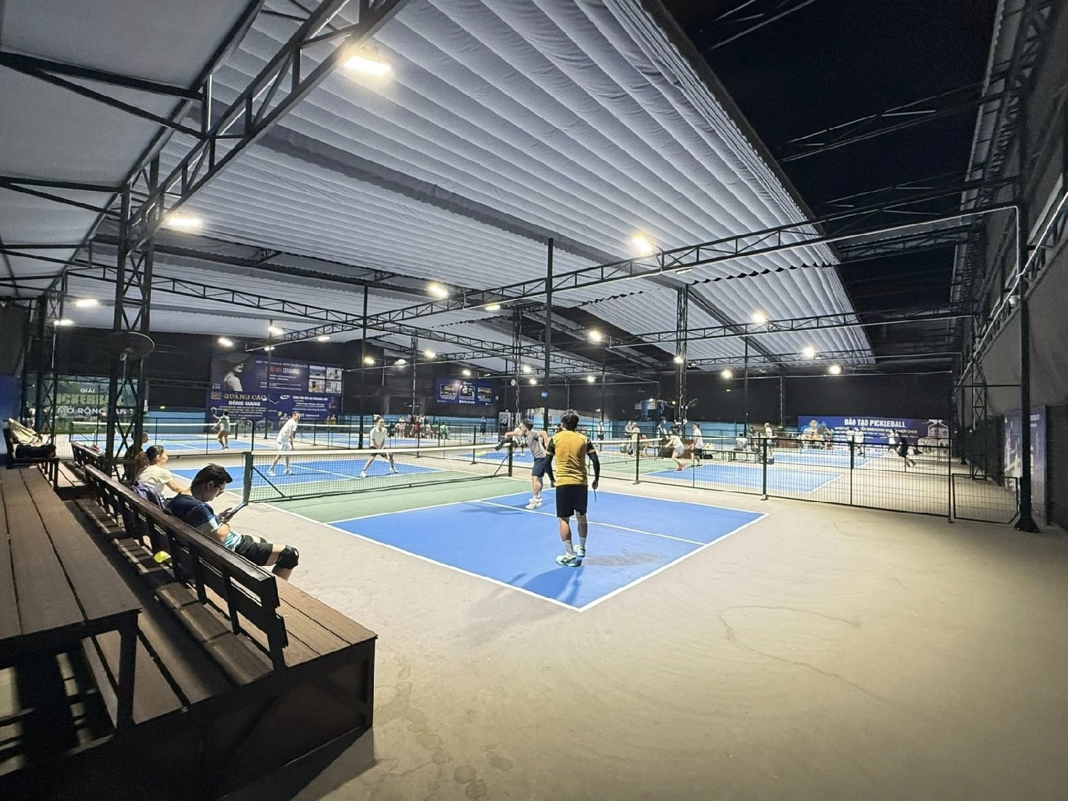 Cụm sân pickleball mạnh lương