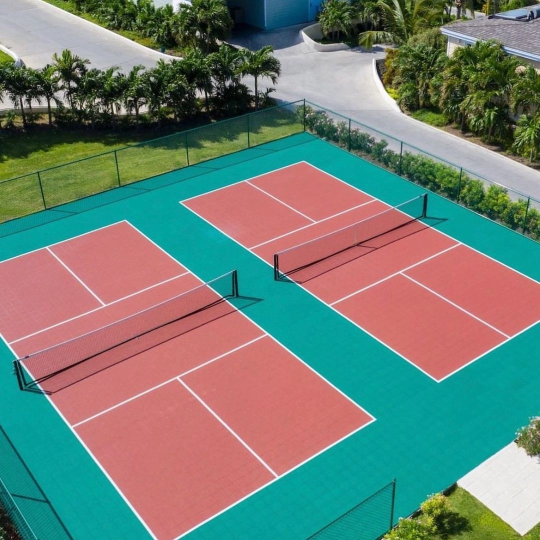 Một số mẫu sân pickleball màu hồng nổi bật 2