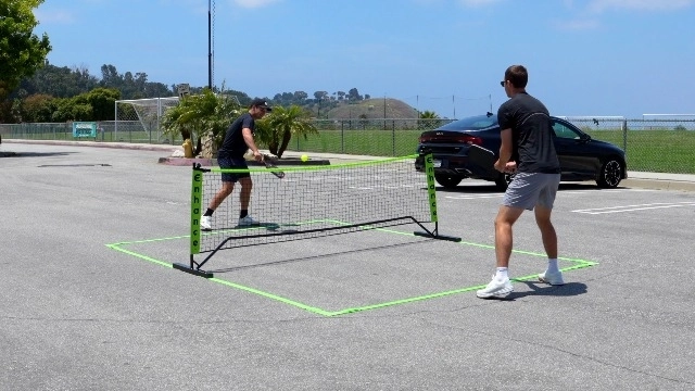 Sân pickleball mini