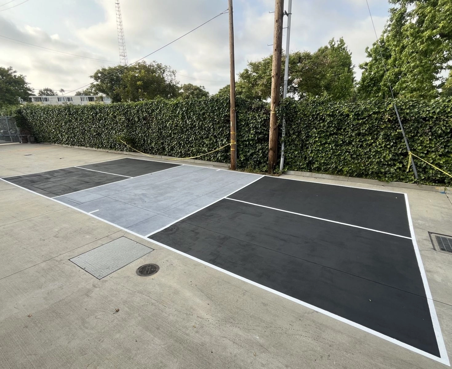 Pickleball mini court