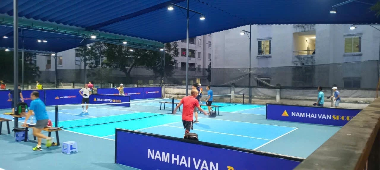 Các dịch vụ tiện ích của sân Pickleball Nam Hải Vân