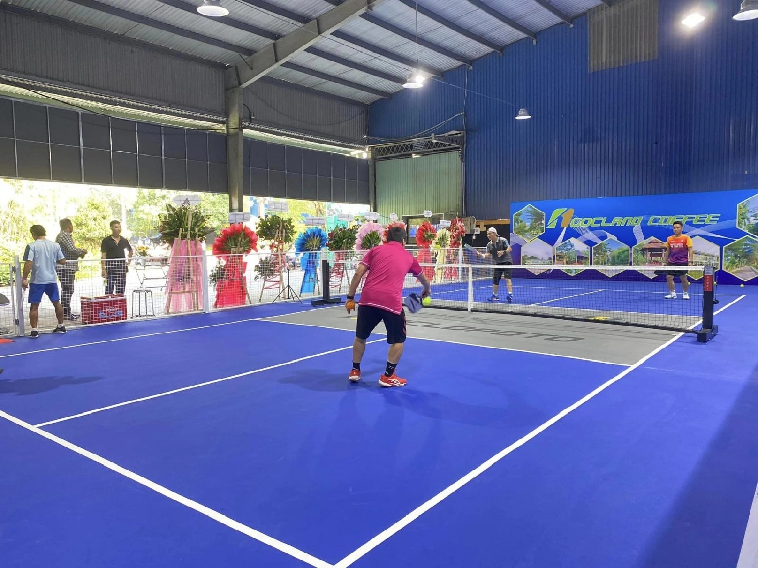 Các dịch vụ tiện ích của sân Pickleball Ngocland