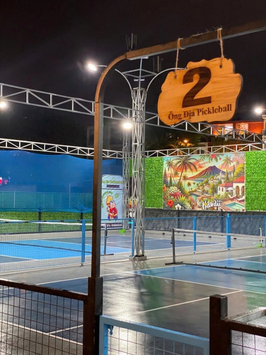 Giá thuê sân Pickleball Ông Địa