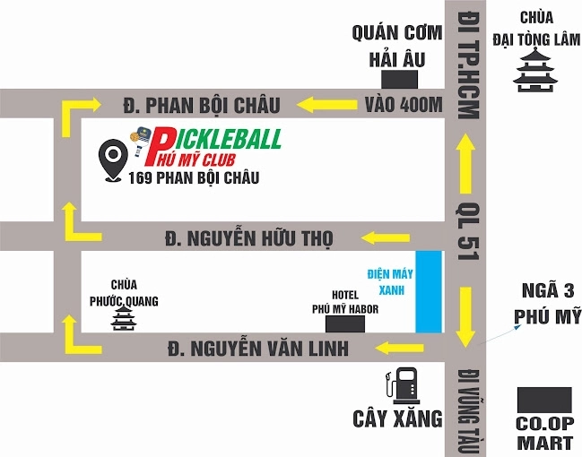 Giới thiệu sân Pickleball Phú Mỹ