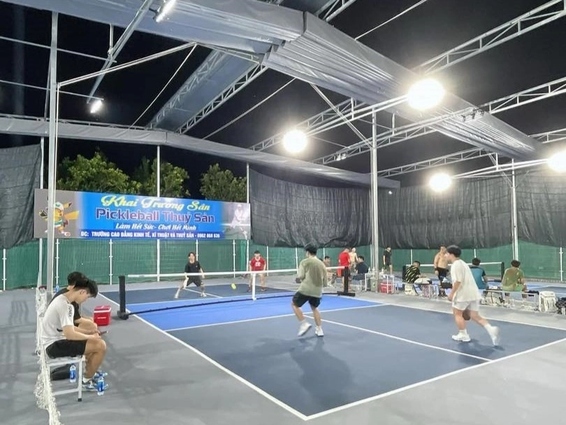 Các dịch vụ tiện ích của sân Pickleball Pika Ball Thuỷ Sản