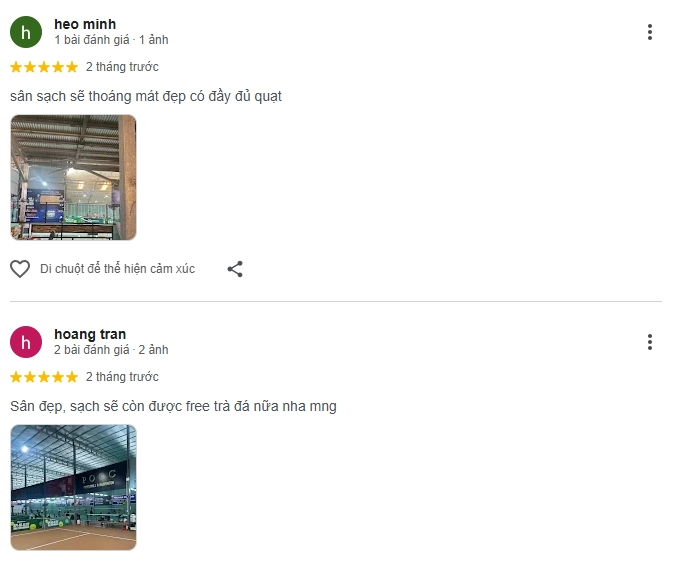 Bài đánh giá về PooC Cầu lông & Pickleball Hồ Chí Minh 2