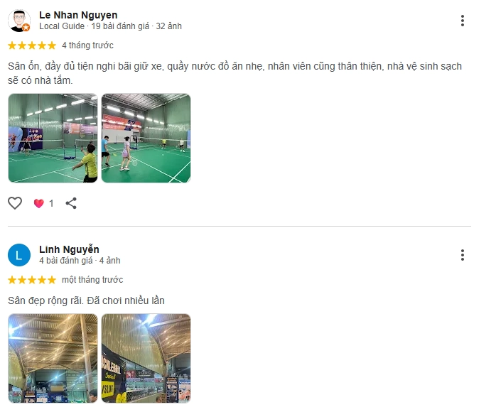 Bài đánh giá về PooC Cầu lông & Pickleball Hồ Chí Minh 3