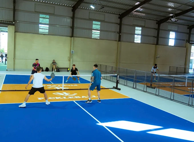 Các dịch vụ tiện ích tại sân Pickleball Quang Thắng