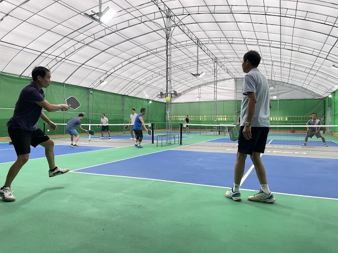 Các dịch vụ tiện ích của sân Pickleball Sa Pa