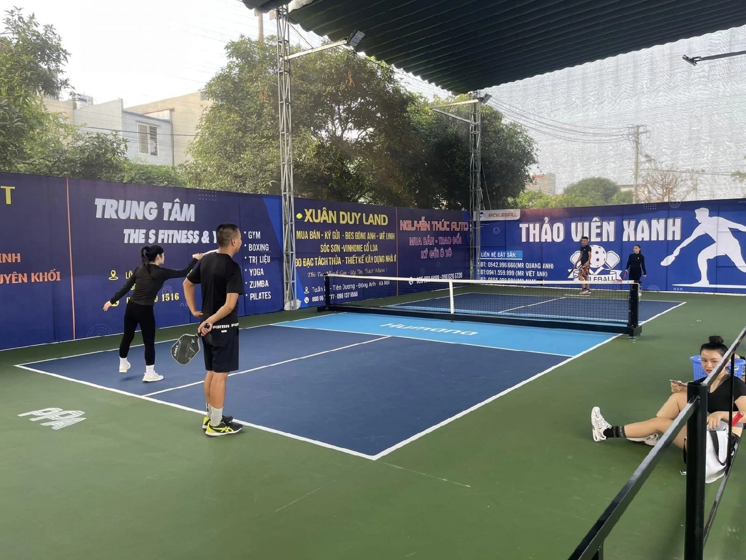 Sân Pickleball Thảo Viên Xanh