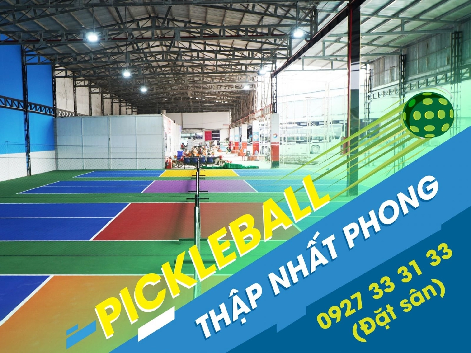 Sân Pickleball Thập Nhất Phong